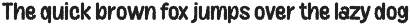 Banso Fuzzy Font preview