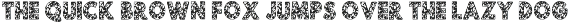 Army Strong Camouflage Display Font font preview