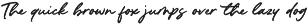 Silent Autograph Font preview