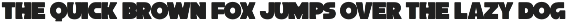 DINNER - Headline Bold Fat Font preview