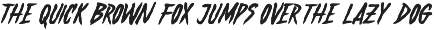 Wild Thunder - Energy Drink Font preview