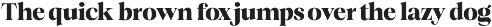 Craville Font preview
