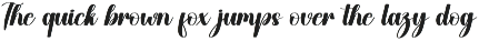 Autumn | Script Font preview