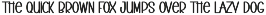 Horror Infander | Script Font preview
