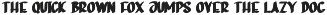 School Horror | Script Font preview
