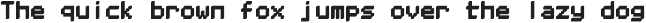 VOXEL - Pixel Display Typeface preview