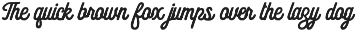 Hunter Flora Typeface preview