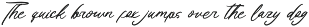 Varhen Karisha Handwritten Ink Font preview