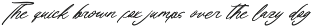 Varhen Karisha Handwritten Ink Font preview