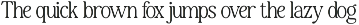 The Raffined Serif | Editorial Font preview