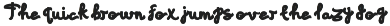 Bruksy Bold Experimental Logo Font font preview