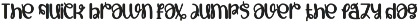 Human Form Craft Font preview
