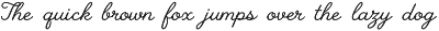 Penfold Grace Font preview
