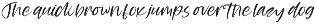Bellsshake Modern Handwritten Font preview