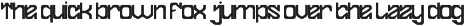 FRACTAL CONSCIOUSNESS font preview