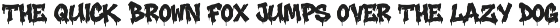 Grime Slime - Dripping Graffiti Font preview