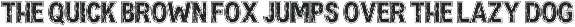 Block Retro -Distressed Varsity Font preview