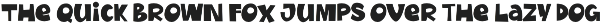 Rube - Display font preview