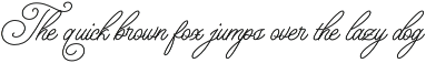 Daintyline Monoline Wedding Script preview