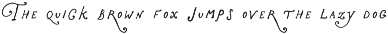 The Rose Atelier// Hand drawn Font preview