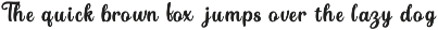 Qabasa Luxury Serif Typeface preview