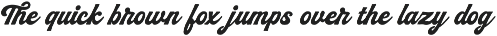 Peach Club Font preview