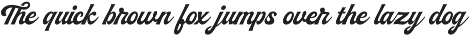 Peach Club Font preview
