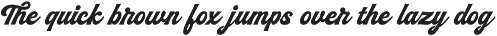Peach Club Font preview