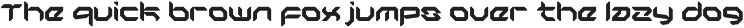 Aeonika - Futuristic Typeface preview