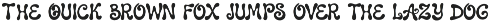 BALOME | Curvy Display Font preview