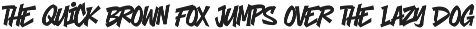 Black Crush – Aggressive Font preview