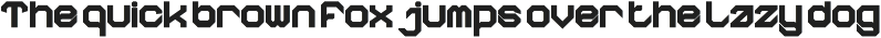 The Machine Font preview