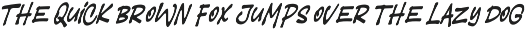 Rush Tension – Brush Display Font preview