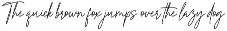 Milestone Signature Font preview