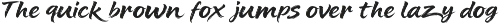 Cavento Brush Font preview