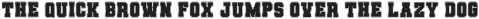 Block Retro – College Display Font preview