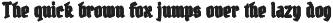 oldboy modern blackletter font preview