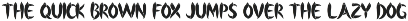 CHILLI BLADE - Display Font preview
