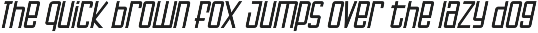 Ludane Condensed Display Font preview