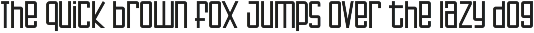 Ludane Condensed Display Font preview