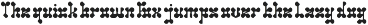 Arabian Night font preview