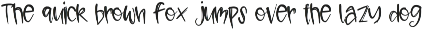 Rainberry Sketch Font font preview