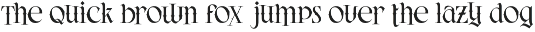 Sunsurya Blackletter Typeface preview