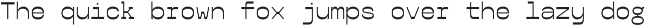 Podjog – Minimalist Monospace Font preview