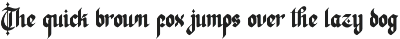 Khaleed | Blackletter Arabic Font font preview