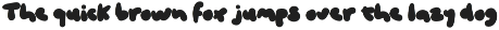 Chonkino Bambino - A Phat Brush Font font preview