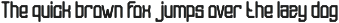 Cryonex Scifi Font preview