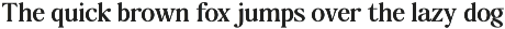 The Milano's Editorial | 30 Font preview