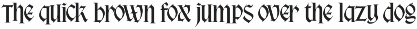 Titanic Fraktur Typeface preview