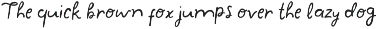 Wavy Diary - Handwritten Font preview